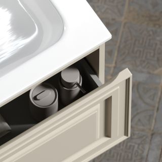 Подвесная тумба под раковину Sancos Very VR120CE 120см Beige Soft